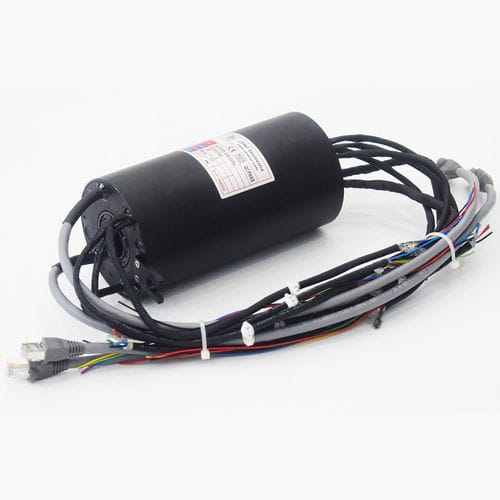 Ethernet-Schleifring - ECN025-25S-02EG - CENO Electronics technology Co., Ltd - Gigabit-Ethernet / mit Durchgangsbohrung / für Telekommunikationsnetz