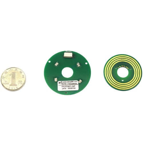 Signalübertragungs-Schleifring - PCN011-04P - CENO Electronics technology Co., Ltd - Durchgangsbohrung / Pancake-Typ / für Drehtisch