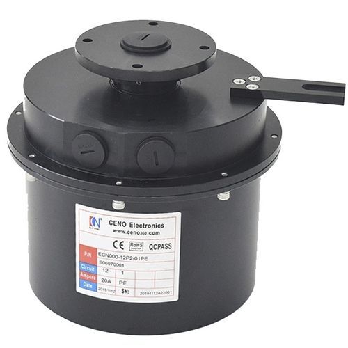 Wasserdichter Schleifring - ECN000-12P2-01PE - CENO Electronics technology Co., Ltd - mit Vollwelle / Säulen / Industrie