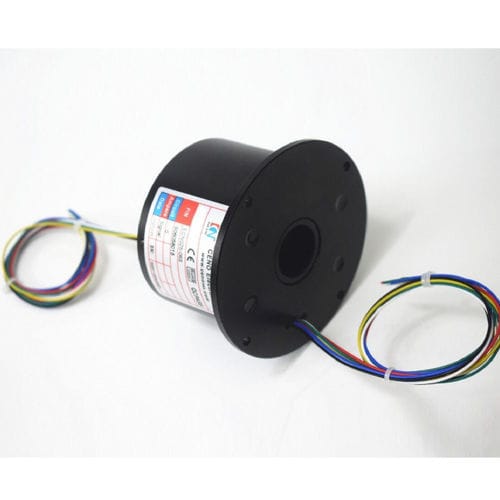 Schleifring mit Durchgangsbohrung - ECN025-06S-IP55 - CENO Electronics technology Co., Ltd - Industrie / für Kräne / Aluminium