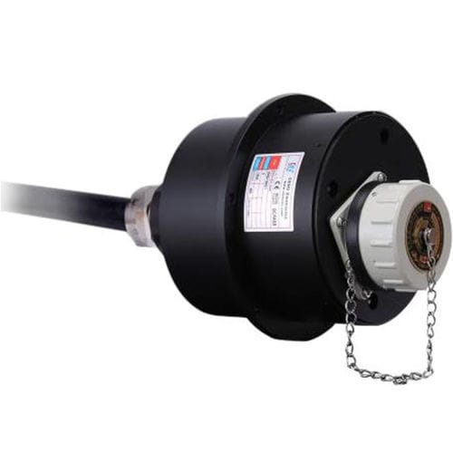 Elektrischer Schleifring - ECN-EX-03P-06S - CENO Electronics technology Co., Ltd - mit Vollwelle / IP65 / maßgefertigt