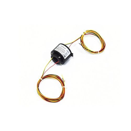 Elektrischer Schleifring - ECN012B-03S - CENO Electronics technology Co., Ltd - Durchgangsbohrung / für Industrieanwendungen / Gold