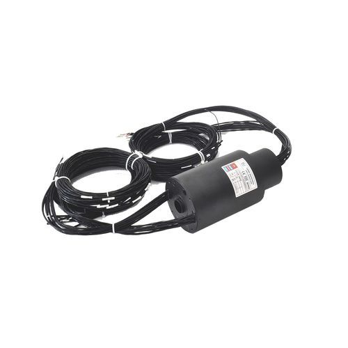 Durchgangsbohrungs-Schleifring - ECN023-09P2-33S  - CENO Electronics technology Co., Ltd - für Drehtisch / Metall / kompakt