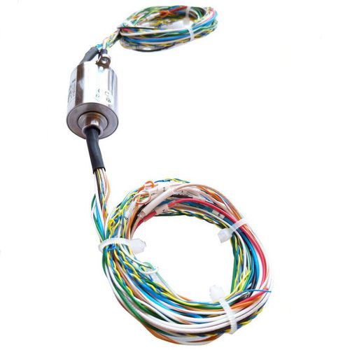 Miniatur-Schleifring - DHS022-18 - JiuJiang Ingiant Technology Co.,Ltd - zur Leistungs- und Signalübertragung / Kapsel / mit Durchgangsbohrung
