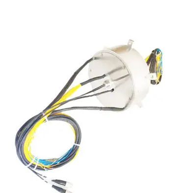 Elektrischer Schleifring - DHS140-36-2F - JiuJiang Ingiant Technology Co.,Ltd - Lichtleiter / für Videoüberwachung / Aluminiumlegierung