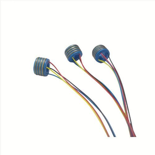 Elektrischer Schleifring - DHK006-4 - JiuJiang Ingiant Technology Co.,Ltd - Hohlwelle / zweiteilig / Durchgangsbohrung