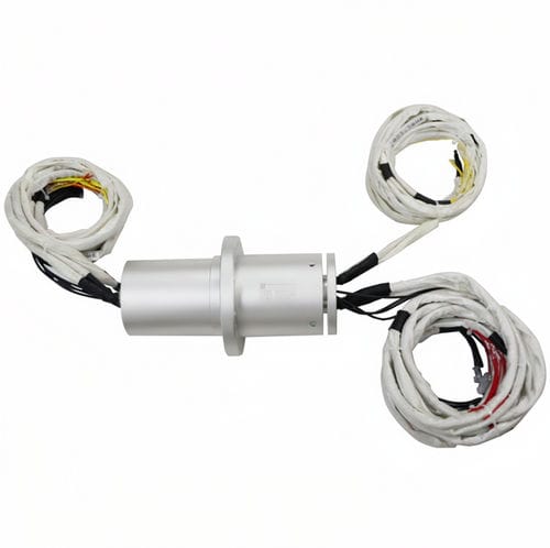 Hybrider Lichtwellenleiter-Drehverbindung - DHS095-27-4F - JiuJiang Ingiant Technology Co.,Ltd - zur Leistungs- und Signalübertragung / für Industrieanwendungen / Aluminium