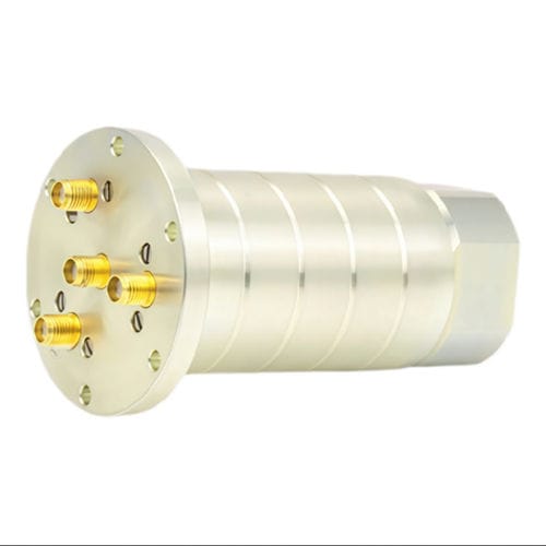 Schleifring für niedriges Drehmoment - HS-04RJ-001 - JiuJiang Ingiant Technology Co.,Ltd - Mehrweg / mit koaxialem RF-Steckverbinder / SMA