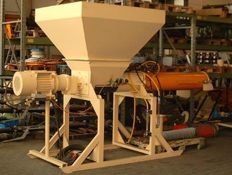 Kontinuierlicher Mischer - ESTROMAT 403 - UELZENER Maschinen GmbH - dynamisch / Flüssigkeit / Feststoff / für Baustellen