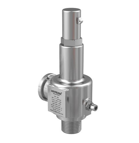 Gasdruckbegrenzungsventil - HV-SRV-07 - Hyper Valves - Dampf / für Wasser / für Tanks