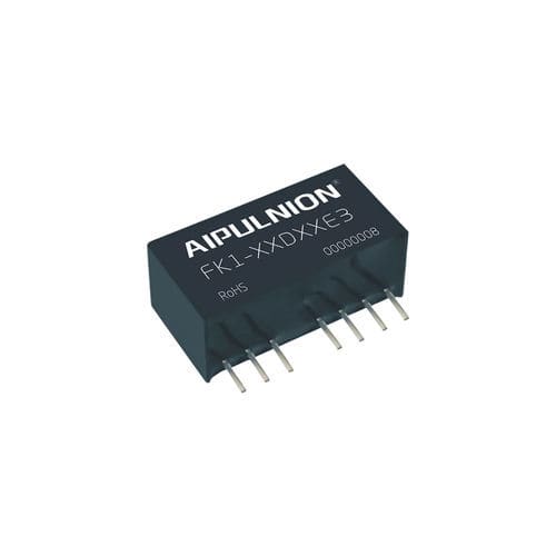 Gesteuerter DC/DC-Wandler - FK1-XXXXXE3 - Guangzhou Aipu Electron Technology Co.,Ltd - Spannungsbereich Eingang 2:1 / mit sehr kleinem Ripple / SIP-7
