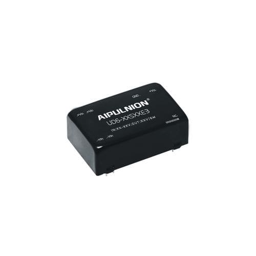 DC/DC-Wandler / Spannungsbereich Eingang 4:1 - UD6-XXSXXE3 - Guangzhou Aipu Electron Technology Co.,Ltd - mit geringer Leistung / DIP / Industrie