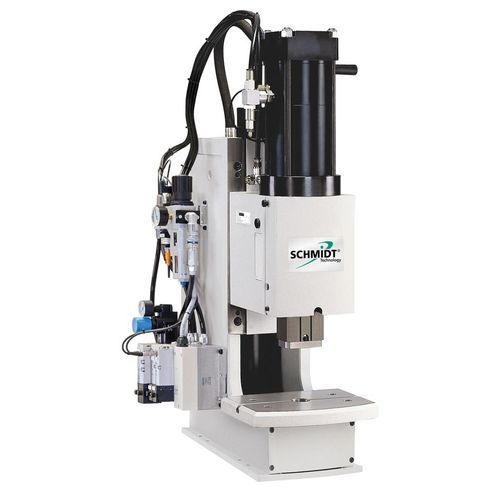 Hydropneumatische Presse - 362 - SCHMIDT Technology - Biege / Rahmen / H-Gestell