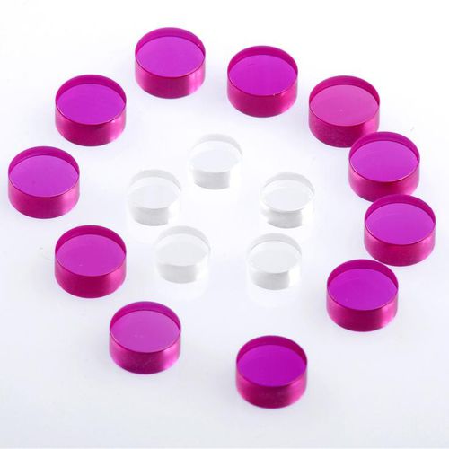 Axial-Kugellager / Rubinkristall - CreatorOptics - Saphirkristall
