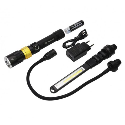 LED-Taschenlampe - PWL0021 - Mactronic - UV / Funkenemission / wiederaufladbar
