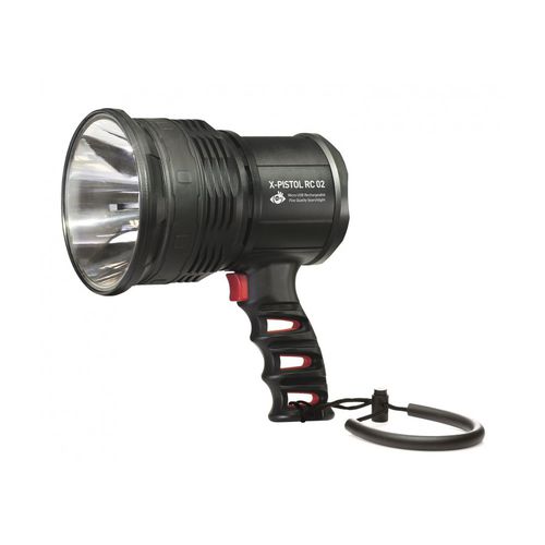 LED-Suchscheinwerfer - X-PISTOL RC 02 - Mactronic - wiederaufladbar