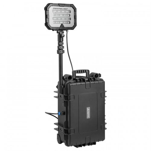 LED-Scheinwerfer - MONSTERLIGHT SINGLE - Mactronic - tragbar / wiederaufladbar