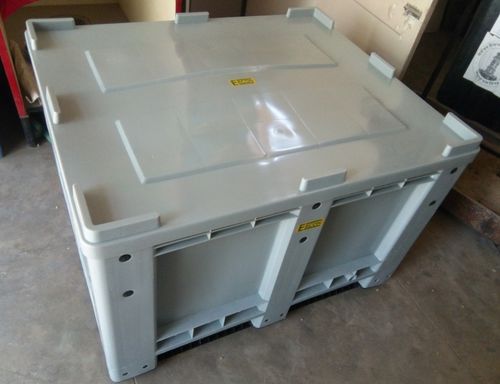Transport-Palettenbox - ECPSW-1210-760-R - Ergen Plastic Industries - Kunststoff / für die Automobilindustrie / mit Deckel
