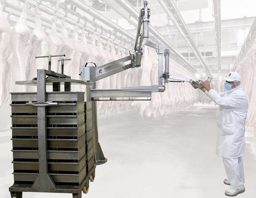 Pneumatischer Manipulatorarm - LiftCENT 80-R2,5-P-M - Centurion - Spannsystem / Gabel / für Hubanwendungen