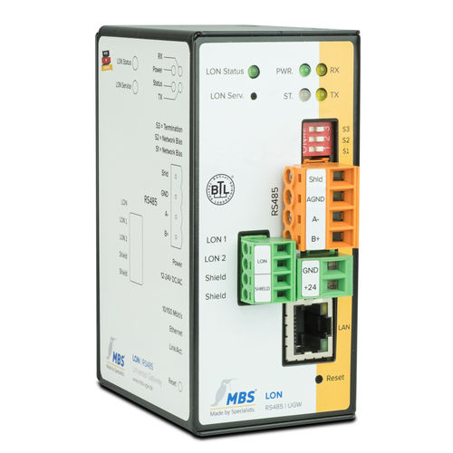 Gateway für Kommunikation - Double-X - MBS GmbH - LAN / RS-232 / RS-485