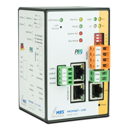 PROFINET-Gateway - Triple-X - MBS GmbH - für Kommunikation / Ethernet / RS-232