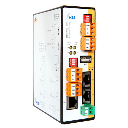 Gateway für Kommunikation - maxi | Mk II | x-link - MBS GmbH - Ethernet / RS-232 / RS-485