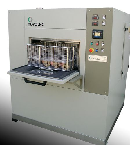 Lösungsmittel-Waschanlage - CRD 85 - NOVATEC srl - Surface Finishing Technology - Wasser / Sprüh / automatisch
