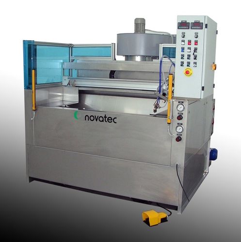 Offene Lackierkabine - PAINTBOX 40 - NOVATEC srl - Surface Finishing Technology - mit Wasservorhang