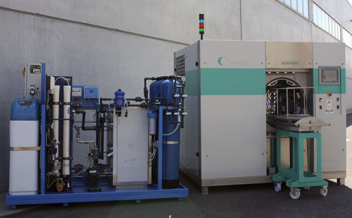 Ultraschall-Reinigungsanlage - 2CRD - NOVATEC srl - Surface Finishing Technology - Sprüh / Tauch / automatisch