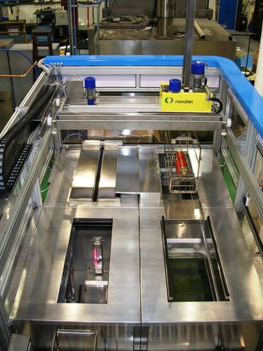 Ultraschall-Reinigungsanlage - PLURITANK - NOVATEC srl - Surface Finishing Technology - Tauch / automatisch / Prozess