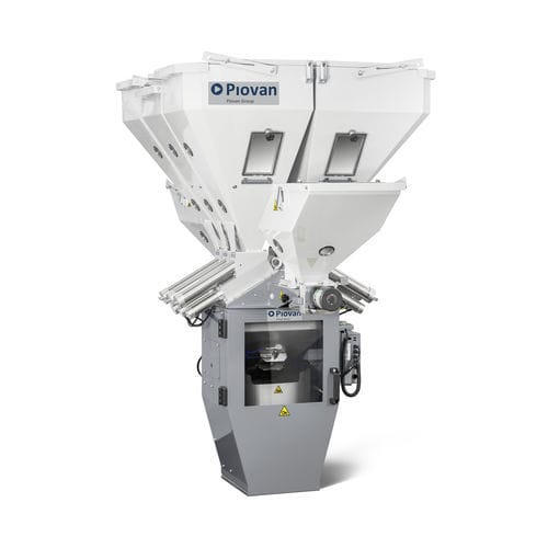 Granulatdosiergerät - MDW  - Piovan - Schrauben / gravimetrisch / für die Elektronik