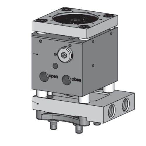 Hydraulischer Antrieb - HB series - Synventive Molding Solutions - linear / für Absperrschieber / mit integriertem Positionssensor