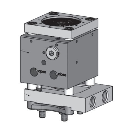 Pneumatischer Antrieb - PB series - Synventive Molding Solutions - linear / mit Positionserkennung / mit optionalem Sensor