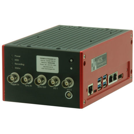 Videorekorder - PROMON STREAMER G2 - AOS Technologies AG - zur Anzeige / Bewegung / für Industrieanwendungen