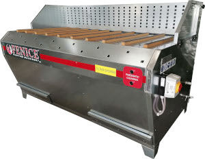 Elektrisches Staub-Absauggerät - TABLE TWO - Fenice Machinery srl - Stahl / antistatisch
