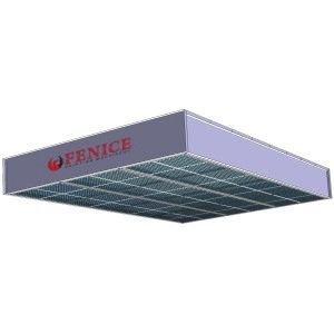 Lüftungsgitter / galvanisiertem Stahl - EXR - Fenice Machinery srl - quadratisch