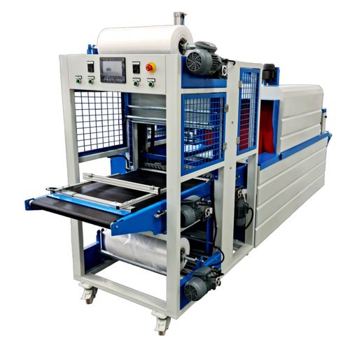 Automatische Schrumpffolienverpackungsmaschine - K2PE-SW series - ÖZÇAĞDAŞ MAKİNA İNŞ. GIDA SAN. VE TİC. LTD. ŞTİ. - für Kosmetik / für die Lebensmittel- und Getränkeindustrie / für Pflanzenschutzmittel