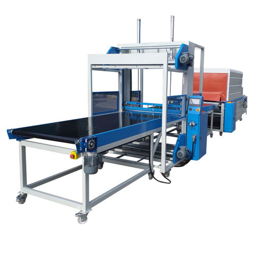 Automatische Schrumpffolienverpackungsmaschine - K4PE-F series - ÖZÇAĞDAŞ MAKİNA İNŞ. GIDA SAN. VE TİC. LTD. ŞTİ. - für Verpackung / mit Schrumpftunnel / für Schrumpffolienverpackung