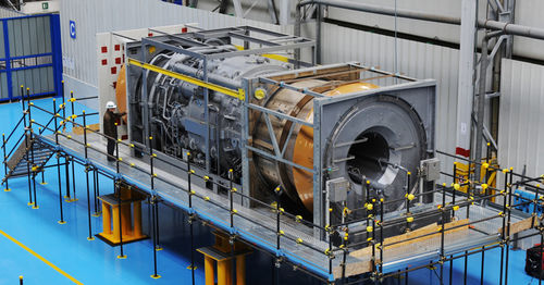 Gas-Turbine - Frame 7/1EA - Baker Hughes - für mechanische Antriebsanwendungen / Einwellen