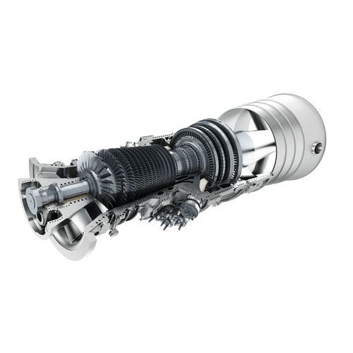Gas-Turbine - 9HA series - GE Power - für Stromerzeugung / Gas und Dampf / mehrstufig