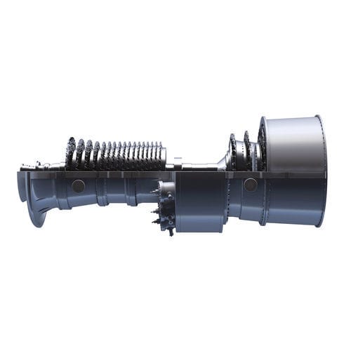 Gas-Turbine - 9E series - GE Power - für Stromerzeugung / Gas und Dampf / mehrstufig