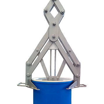Mechanische Greifzange - Altmann - parallel / 2 Backen / für Materialumschlag