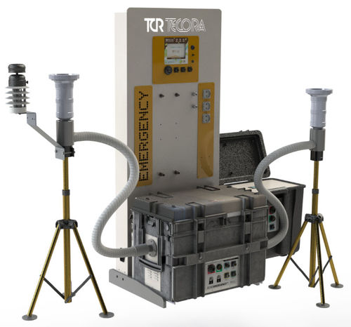Partikel-Probennehmer - Echo EMERGENCY HV - TCR Tecora - automatisch / großvolumig