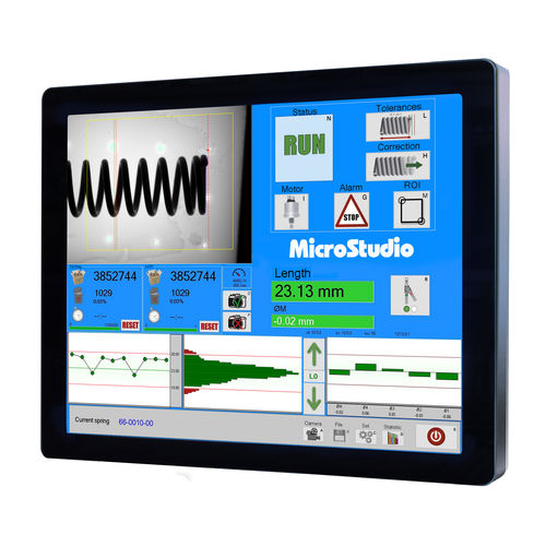 Durchmesser-Messsystem - LED50 - MicroStudio S.r.l - Längen / Druckkraft / Video