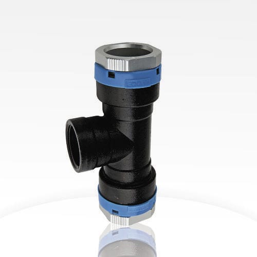 Pneumatischer Anschluss - 82.041 series - EQOfluids FR - Gewinde / T / Aluminium