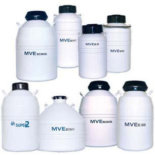 Flüssigstickstoff-Lager-Becken - MVE SC Series - CHARTINDUSTRIES - Aluminium / leicht