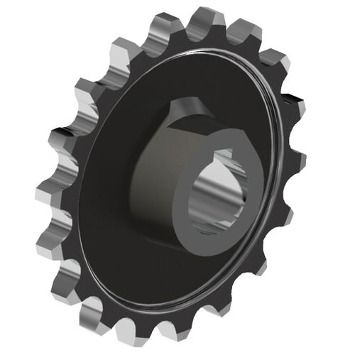 Ketten-Kettenrad - AKT GmbH - gerade verzahnt / Naben / Stahl