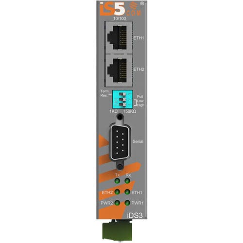 RS-232-Geräteserver - iDS3-S - iS5 Communications - Ethernet / LAN / Ethernet