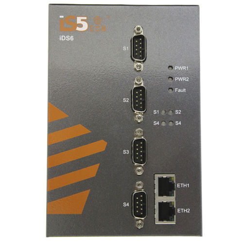 RS232-Geräteserver - iDS6 - iS5 Communications - RS422/RS485 / RS-485 / RS-422