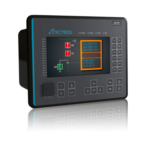 Spannungsschutzrelais - AQ-F255 - Arcteq Relays Ltd - dreiphasig / für Beschicker / IEC